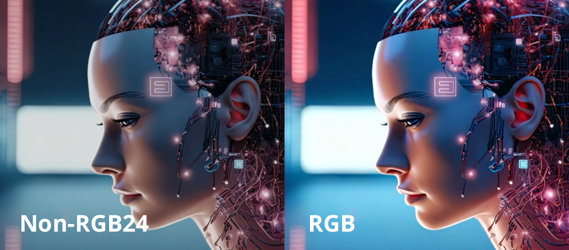RGB and non RGB