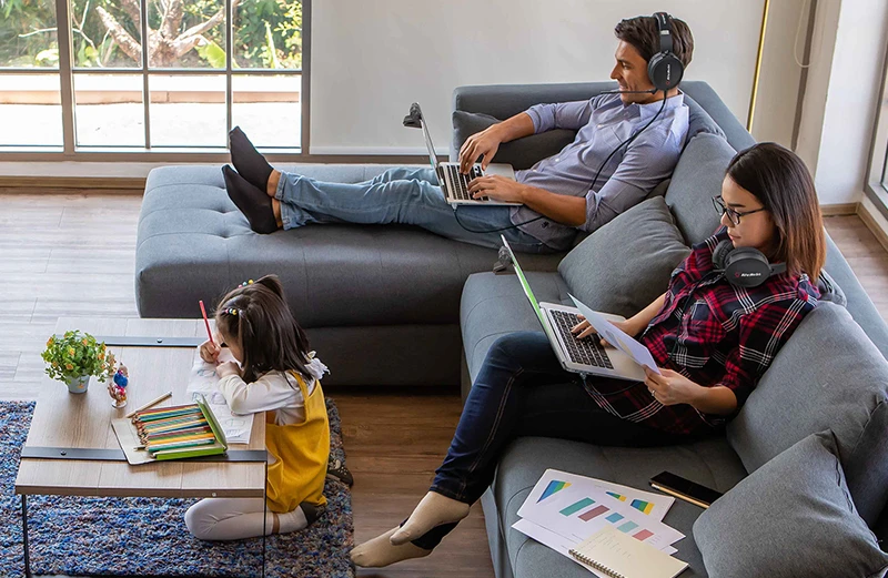 Von zuhause aus arbeiten Essential-Lösung