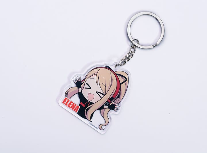 Acrylic Keyring