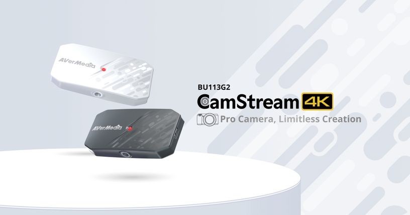 AVerMedia | CamStream 4K BU113G2 | No setup | no hassle—capture